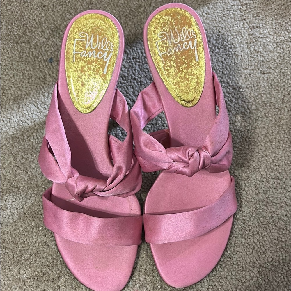 EU Wild Fancy Pink Heels